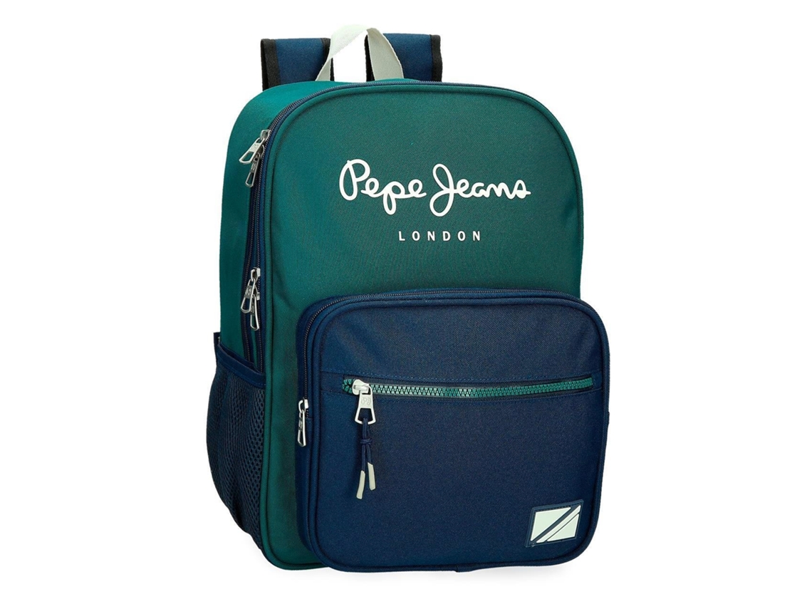 PEPE JEANS Mochila Escolar Poliéster Ben Verde