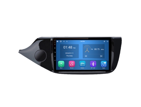 Autoradio 4GB RAM64GB ROM ROVERONE para Kia Ceed Cee'd 2 JD 2012 - 2018 CarPlay Android Coche Radio Bluetooth Navegación
