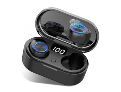 Auriculares Bluetooth True Wireless Earbuds 5.0 With 500Mah Charging Case Led Battery Display In-Ear
