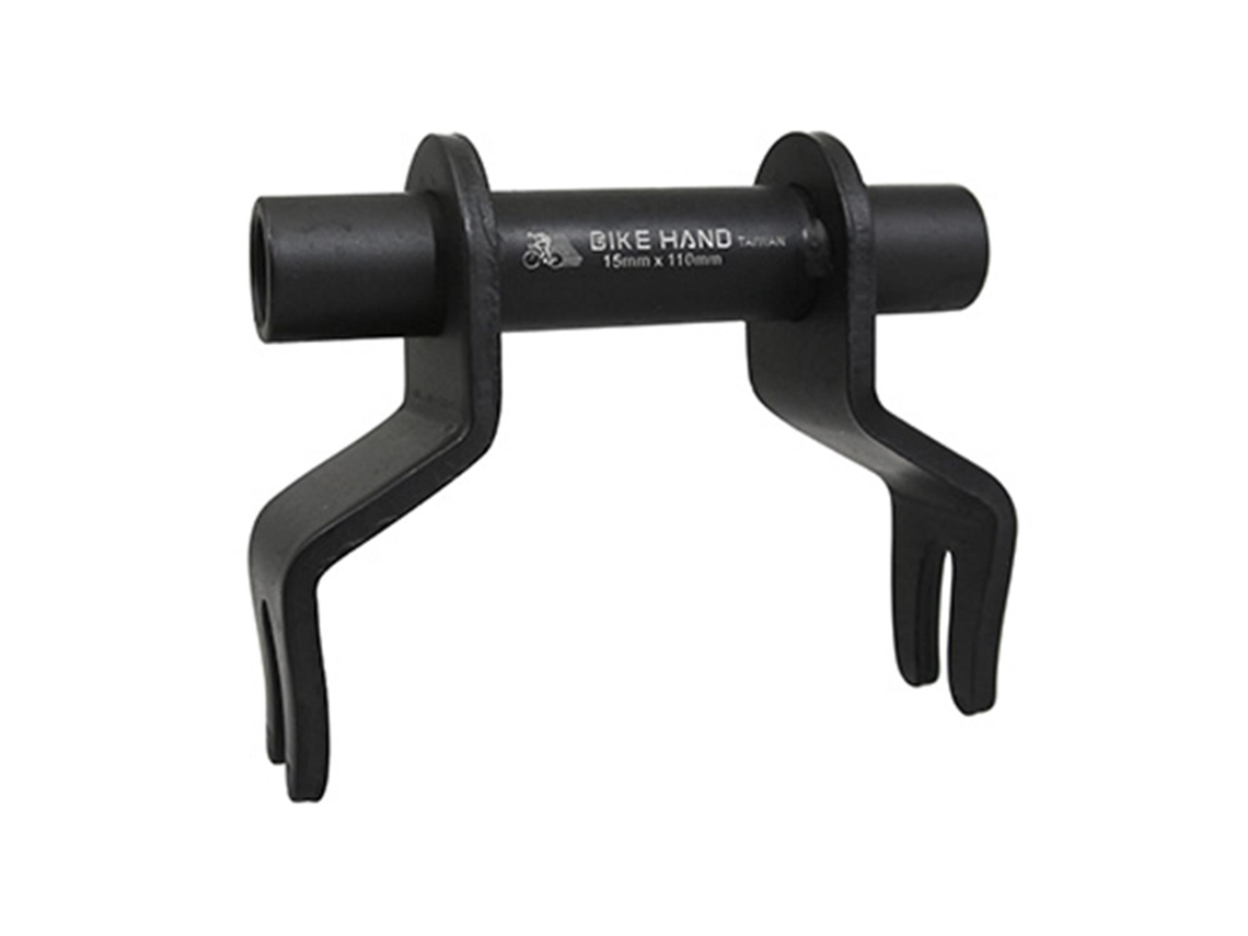 Adaptador para el montaje del portarruedas delantero para cambiar del cierre rápido al eje NEWTON Store