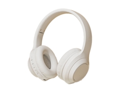 Auriculares Inalámbricos Bluetooth Para Juegos, Estéreo Hifi, Cancelación De Ruido, Graves Potentes, Color Blanco Perla.