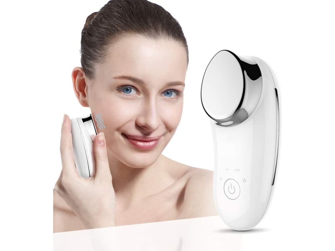 Dispositivo de masaje facial sónico, masaje facial iónico, vibración, limpieza profunda, antiarrugas, reafirmante y lifting.
