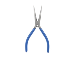 Mini Alicates De Punta Fina De Acero Al Carbono Con Mango De Plástico, Un Solo Color, 15 Cm (6 Pulgadas) Tu-616