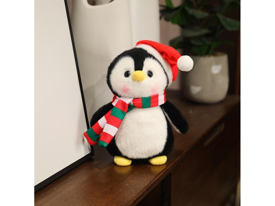 Animales De Peluche Papá Noel Reno Muñeco De Nieve Y Pingüino Regalo De Navidad Para Niños 8.3 Pulgadas CHRUI Pingüino De Navidad