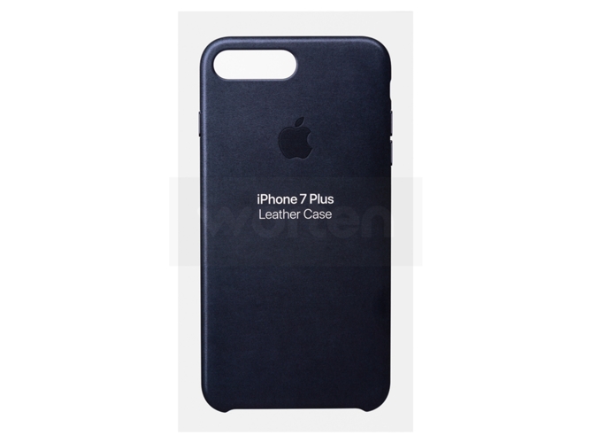 Carcasa APPLE iPhone 7 Plus, 8 Plus Leather midgnight Azul