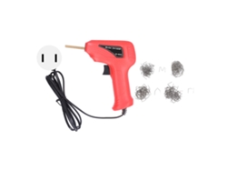 Kit De Pistola De Soldadura De Plástico Con Abrazadera Para Reparación De Parachoques, Robusto Y Práctico, Enchufe Estadounidense De 100-120 V, Rojo.