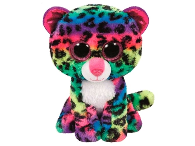 Peluche TY Beanie Boos Dotty Leopard 15 cm