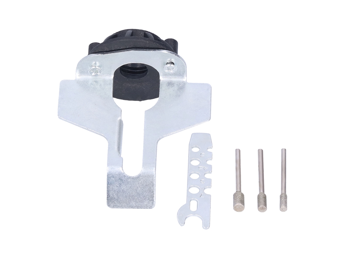 Accesorio Afilador De Motosierra Con Adaptador De Perforación Y Kit De Herramientas Rotativas