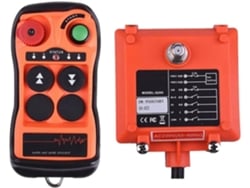 Control Remoto Industrial Q200 Con 2 Botones, Resistente Al Agua Ip65, Para Grúas Puente Industriales, Ac220v