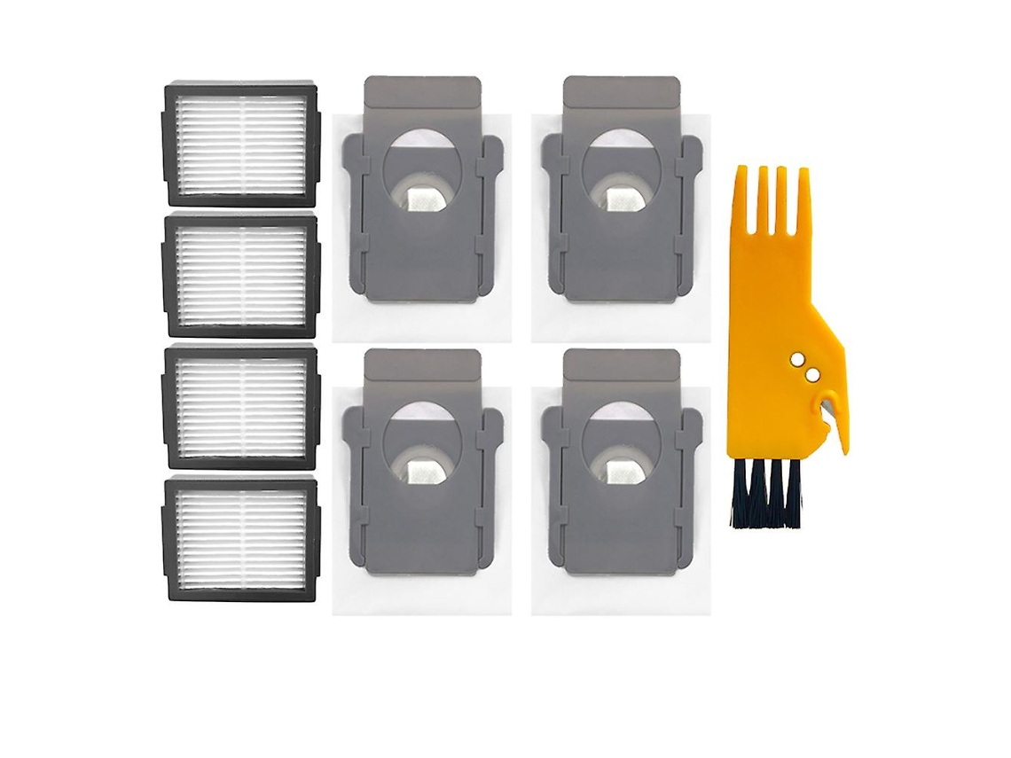 Sacos de pó com filtro hepa para aspirador irobot roomba i7 e5 e6 e&i series
