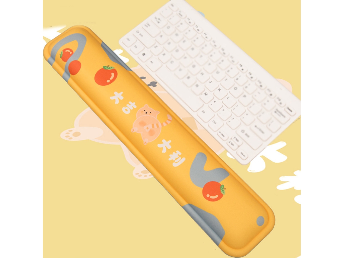Teclado Pad 3d Espuma De Memoria De Rebote Lento Silicona Culo De Cerdo Buena Suerte