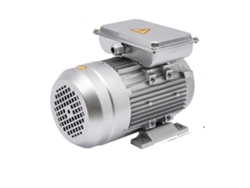 Motor eléctrico, 1 HP, 750 W de potencia, 1380 RPM, OEM plateado