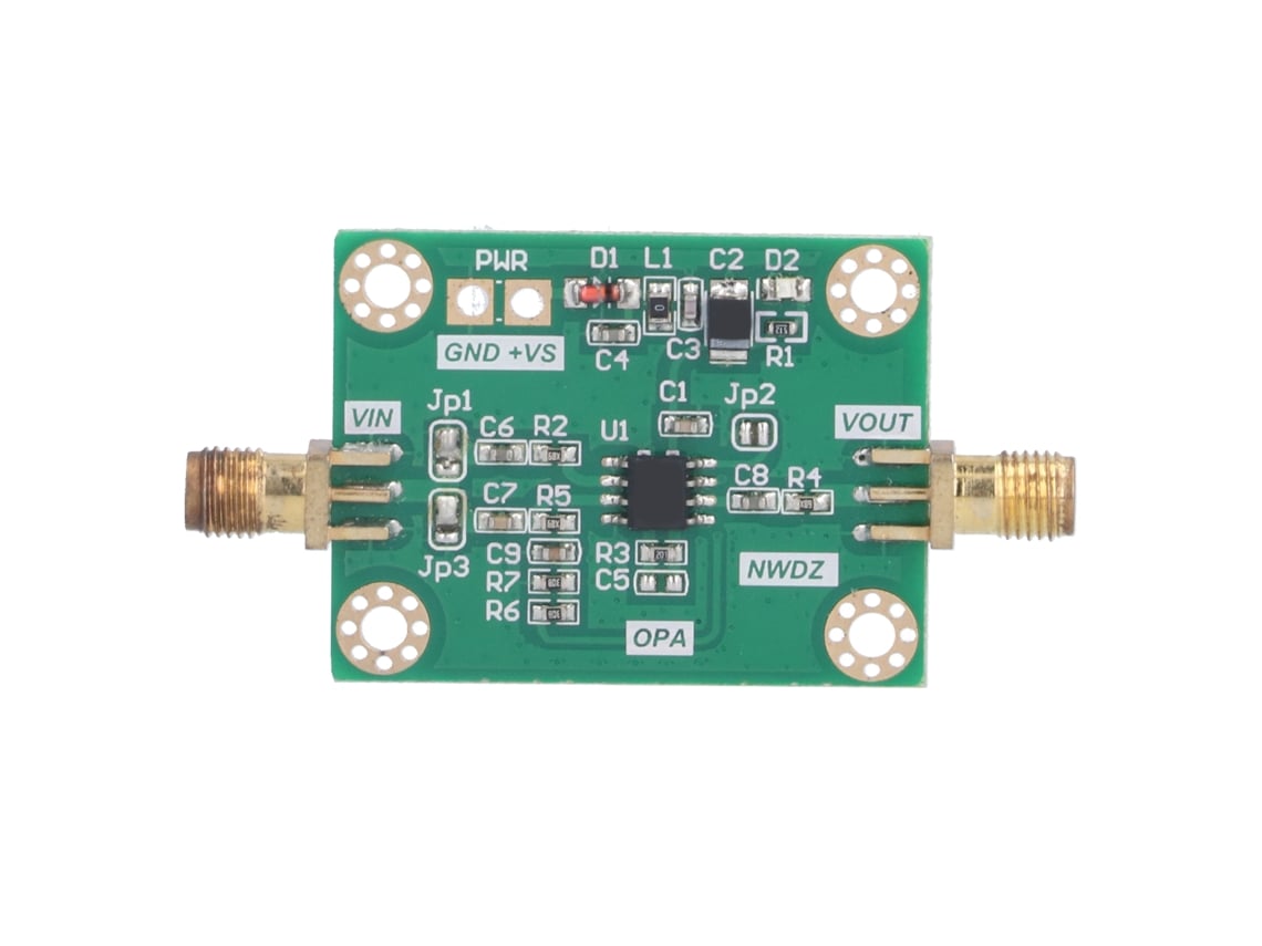 Módulo amplificador de alta corrente Veloriskku com feedback de pulso de baixa distorção 5x Ad8009