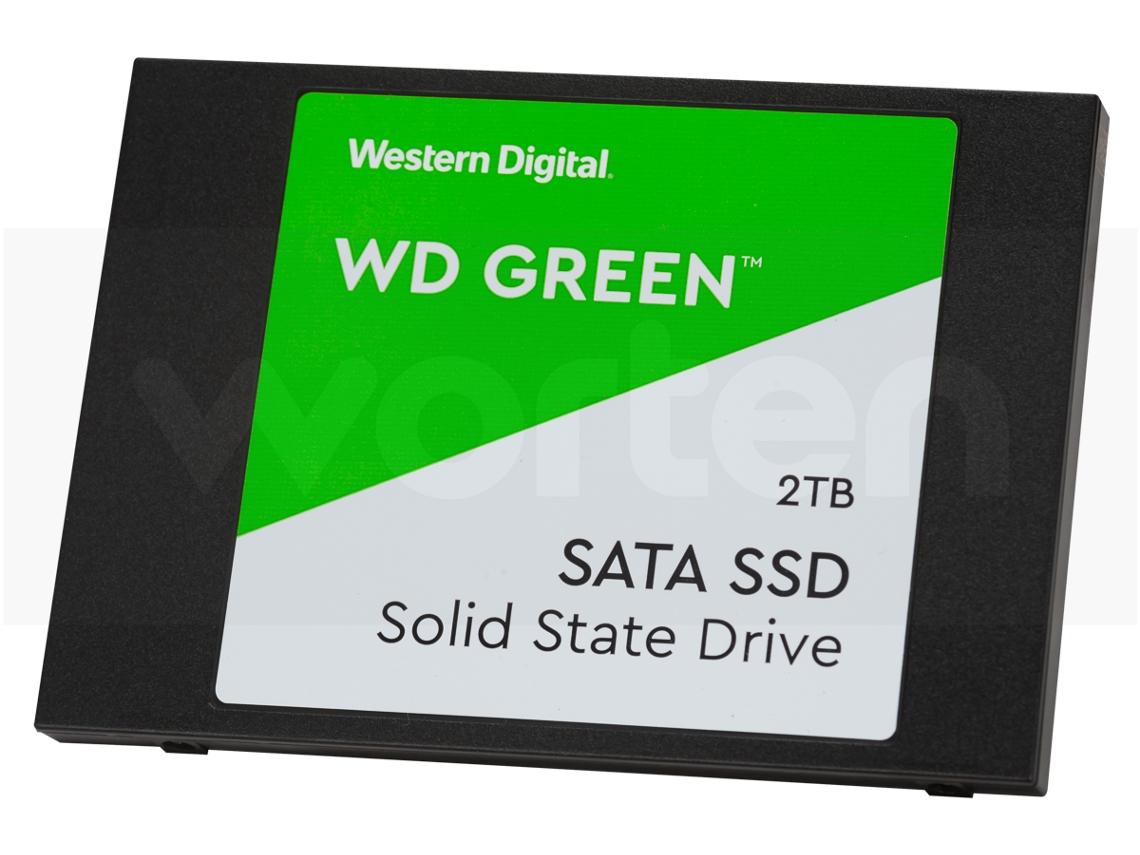 danza Abolido paridad Disco SSD Interno WESTERN DIGITAL Green (2 TB - Serial ATA III - 545 MB/s)