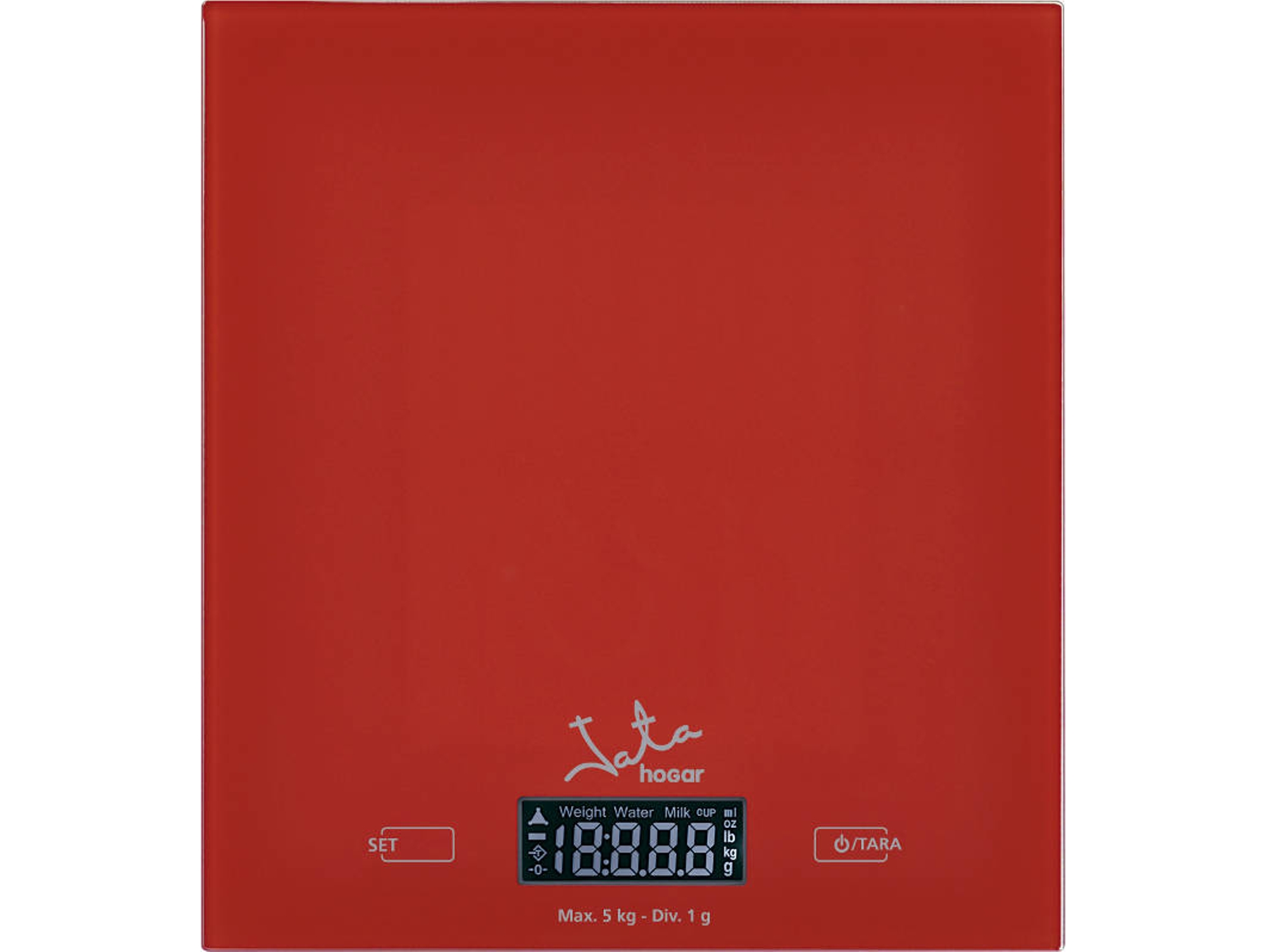 Báscula de cocina electrónica JATA 729R (Capacidad: 5 kg)