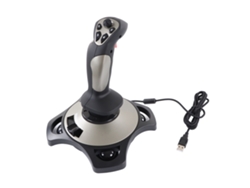 Ats-joystick Para Pc 2113 Pro Simulación Controlador De Juego Usb Con Función De Vibración Mando De Juego Alámbrico
