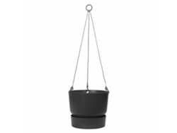 Maceta Elho Outdoor Negro Plástico (Ø 23,9 x 20,3 cm)