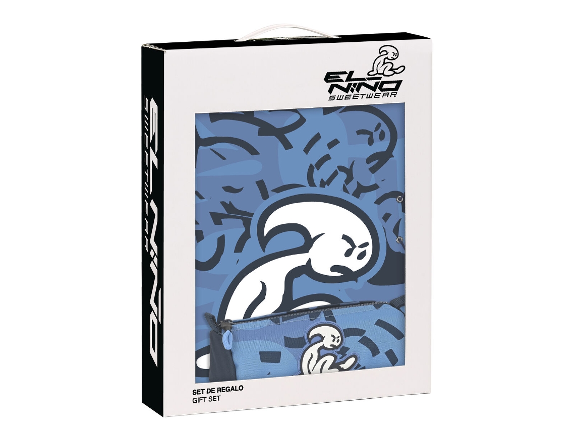Set de Papelería El Niño Bahia 2 Piezas Azul