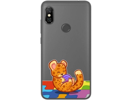 Carcasa Xiaomi Redmi Note 6 Pro TUMUNDOSMARTPHONE Leopardo Multicolor