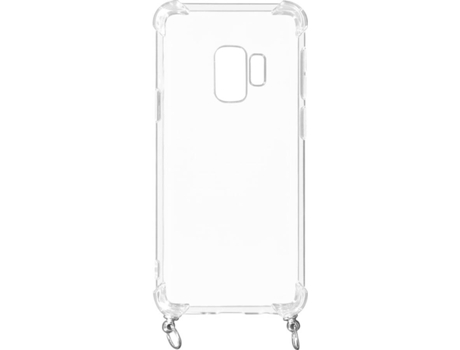 Carcasa Samsung Galaxy S9 AVIZAR Anillo Personalizable con Bisutería Transparente