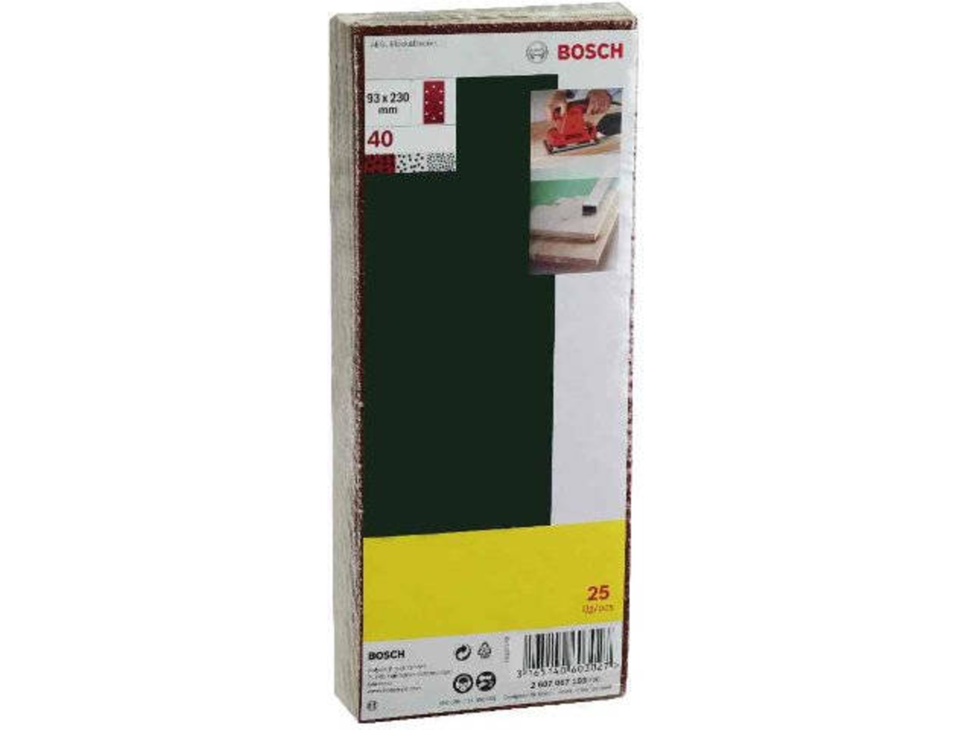 Set de 5 Lijas BOSCH 2 607 017 099