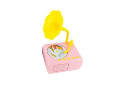 Máquina educativa inteligente para niños de 2 a 10 años - Gramófono con cuentos para dormir - Sfushos (rosa)
