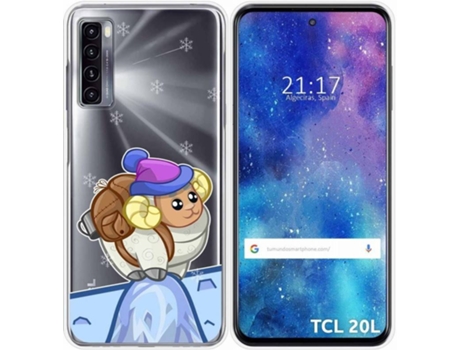 Carcasa TCL 20L / 20L+ TUMUNDOSMARTPHONE Cabra Multicolor