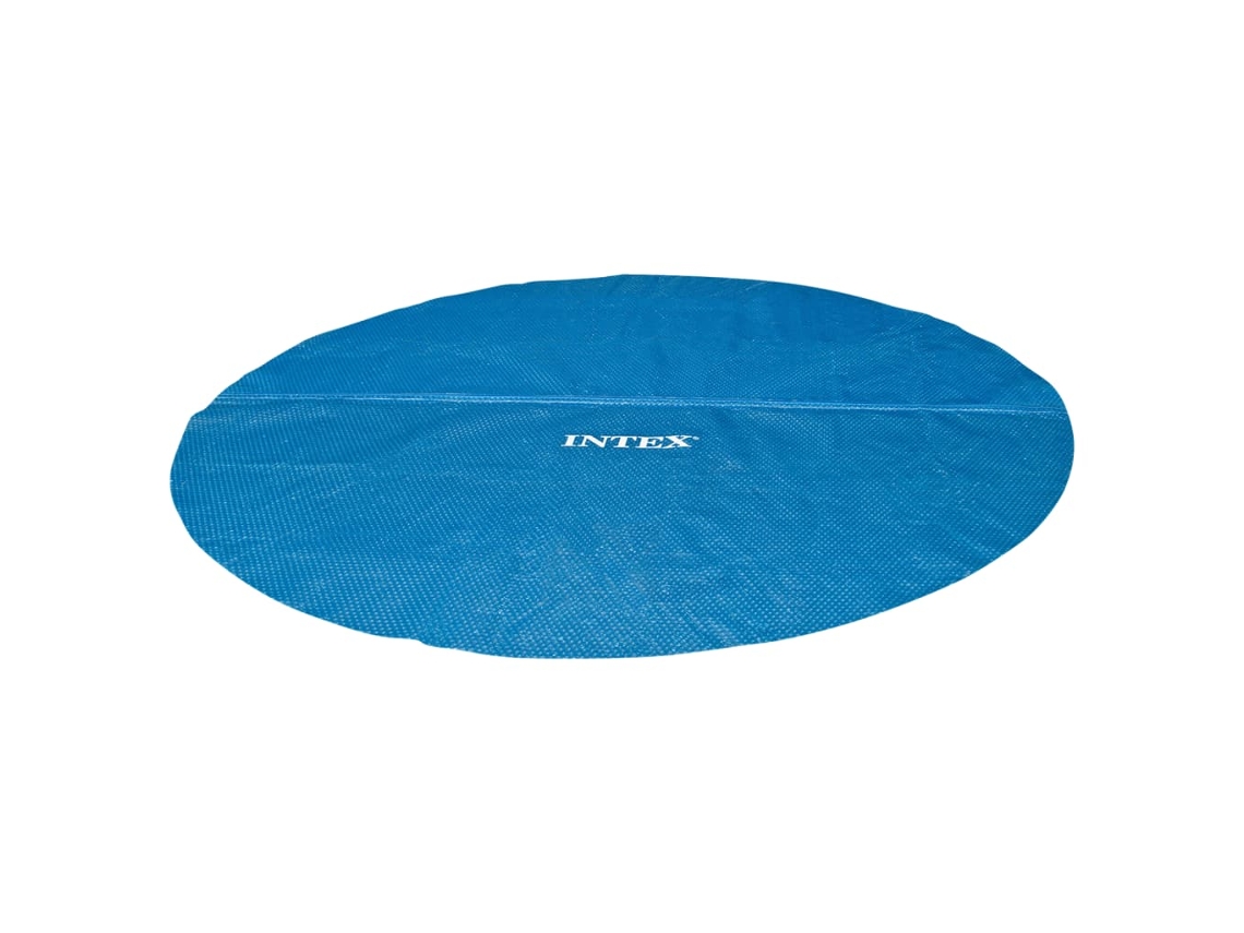 Cubierta solar de piscina INTEX Azul Polietileno (538 × 538 cm)