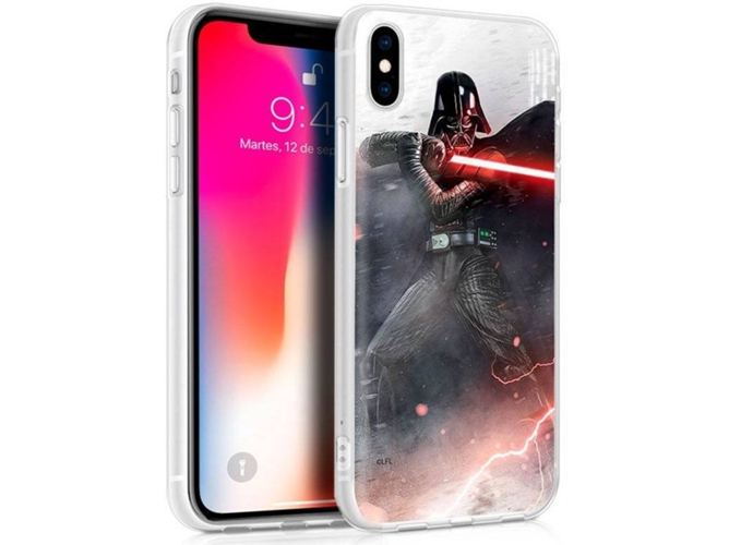 Funda iPhone X, XS STAR WARS Darth Vader Multicolor