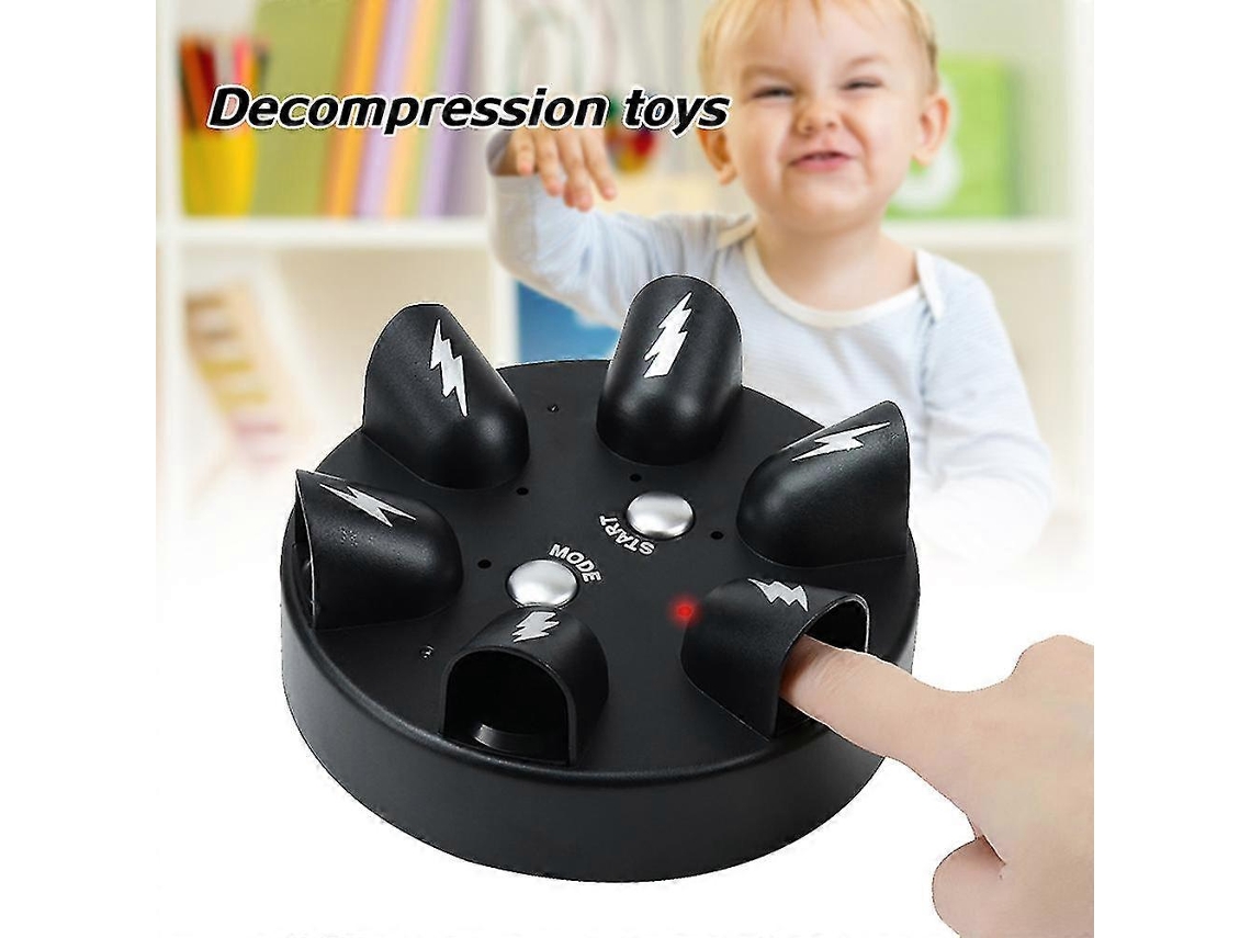 Detector de mentiras con microdescarga eléctrica, juego de trucos para el dedo de la suerte, juego de fiesta Gusshious