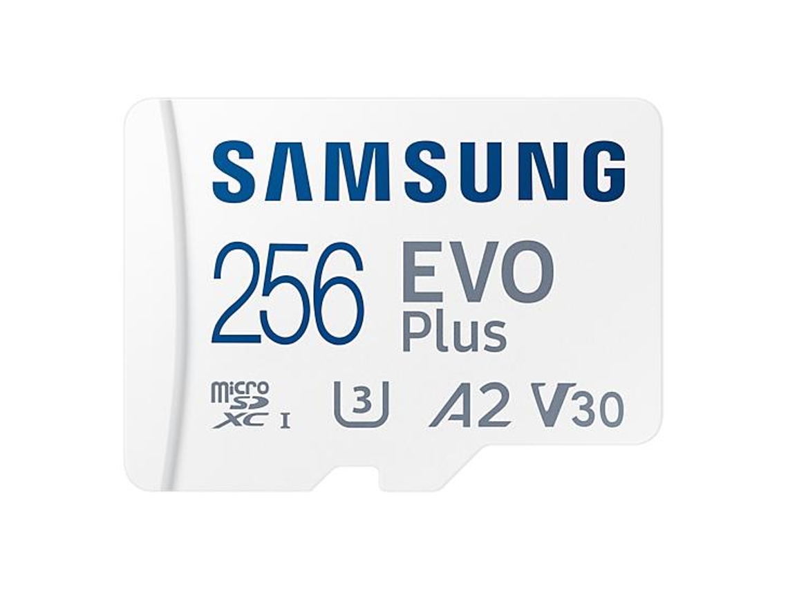 CARTÃO MEM. SAMSUNG EVO PLUS MICRO 256GB
