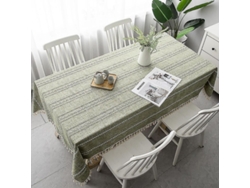 2026-mantel Rectangular De Tela Bordada, Impermeable Y Resistente A Arrugas Para Mesa De Café Y Ocasiones Varias