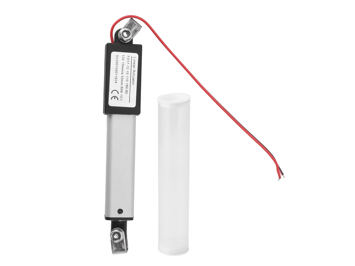 Actuador Lineal Eléctrico Mini Compacto De 12 V, 50 Mm Y 60 N Para Sofás Eléctricos, Camas De Masaje Y Robots.