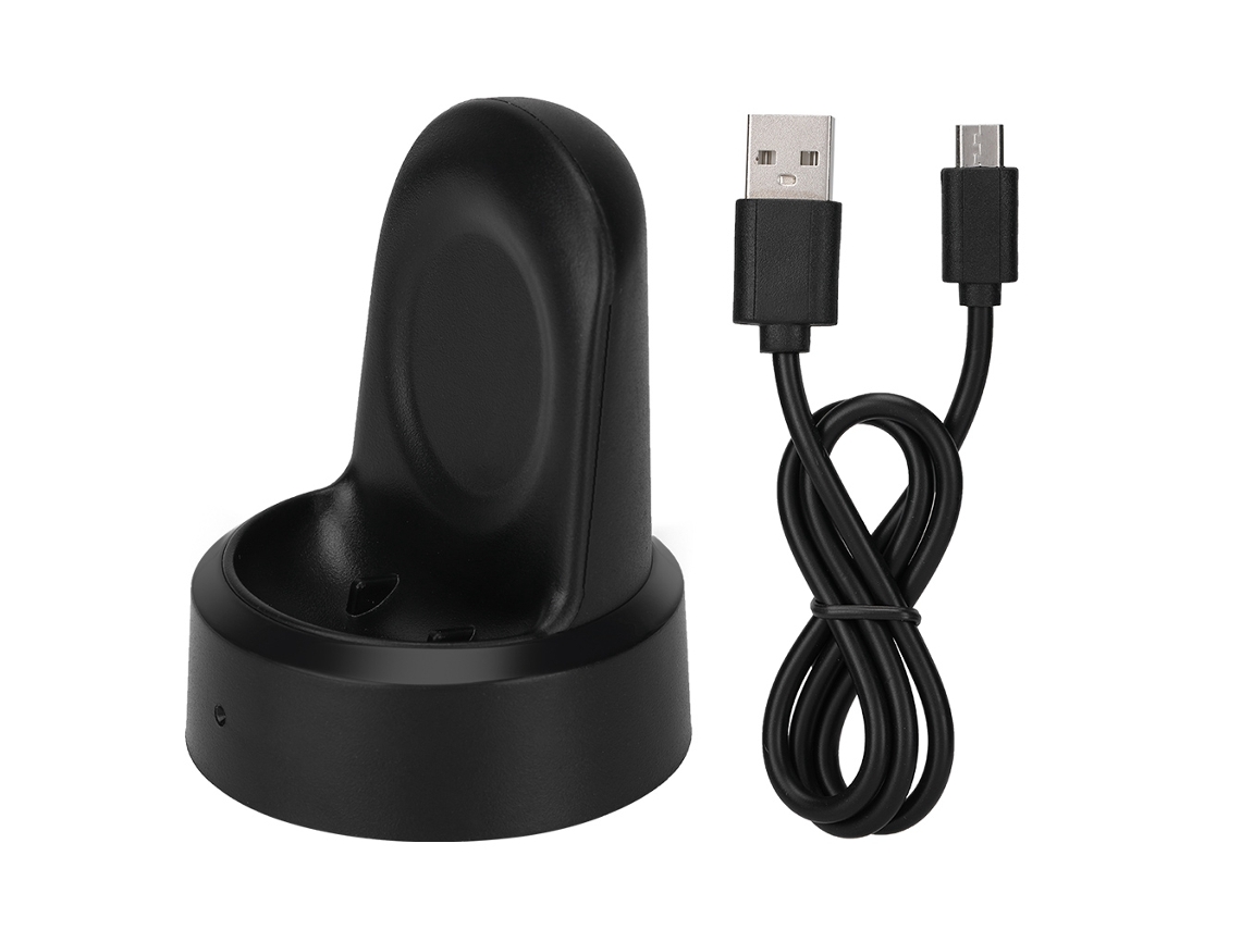 Fuente De Alimentación Portátil Inalámbrica De Carga Rápida Para Reloj De Pulsera, Cargador Para Samsung Watch, Cargador Inductivo Inteligente, Base De Carga Rápida, Pad De Carga Inalámbrica Para Reloj, Cargador Inteligente Inalámbrico, Cargador Para Reloj