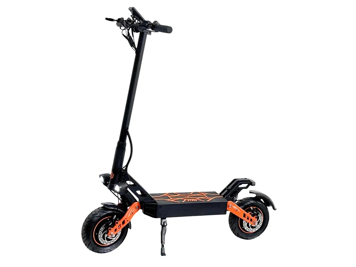 Patinete eléctrico Bogist F7 Pro de 900 W x 2 con doble motor, patinete todoterreno de 10 pulgadas para adultos con batería de 52 V y 21 Ah.