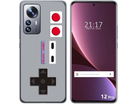 Carcasa para Xiaomi 12 Pro 5G TUMUNDOSMARTPHONE Dibujos Consola Multicolor