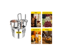 Destilador de alcohol de acero inoxidable de 12 a 50 litros con sistema de enfriamiento rápido OEM
