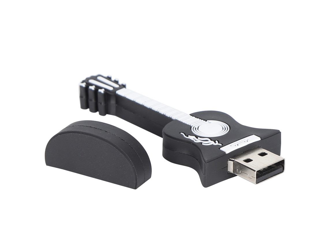 Unidad Flash Usb En Forma De Guitarra Cuter Cartoon Memoria Portátil Stick 8gb Para Ordenador/portátil