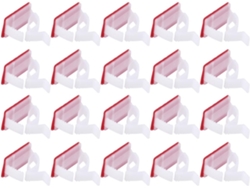 100 Clips Autoadhesivos Ajustables De Doble Cara Para La Gestión De Cables