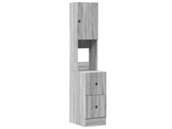 Maison Exclusive - Mueble De Cocina Madera De Ingeniería Gris Sonoma 35x50x180 Cm