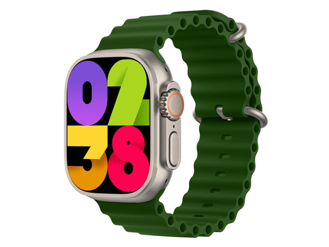 Smart Watch HK9 ULTRA 2 Llamadas Bluetooth, Monitoreo de Salud, Verde GODTVAGT