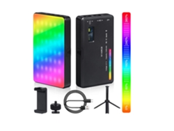 Iluminador Led GIANTARM Luz Rgb con Bateria (3100Mah - Cri95 2500 a 8500 K)