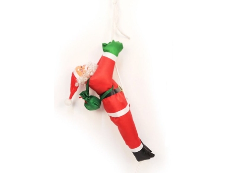 Papá Noel en Escalera Santa Adorno Colgante para Árboles de Navidad Decoración Navidad 50cm Santax1 SELEOK