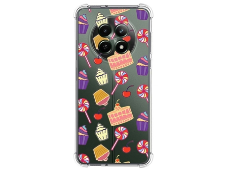 Funda Diseño Dulces para Realme 12 5G 12X 5G TUMUNDOSMARTPHONE Silicona Multicolor