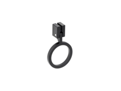 Tirador Para Mueble De Zamac L 45 Mm Barniz Negro Mate Lote De 6mm