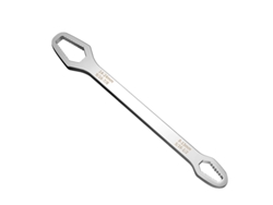 Llave universal para anteojos ajustable de doble extremo