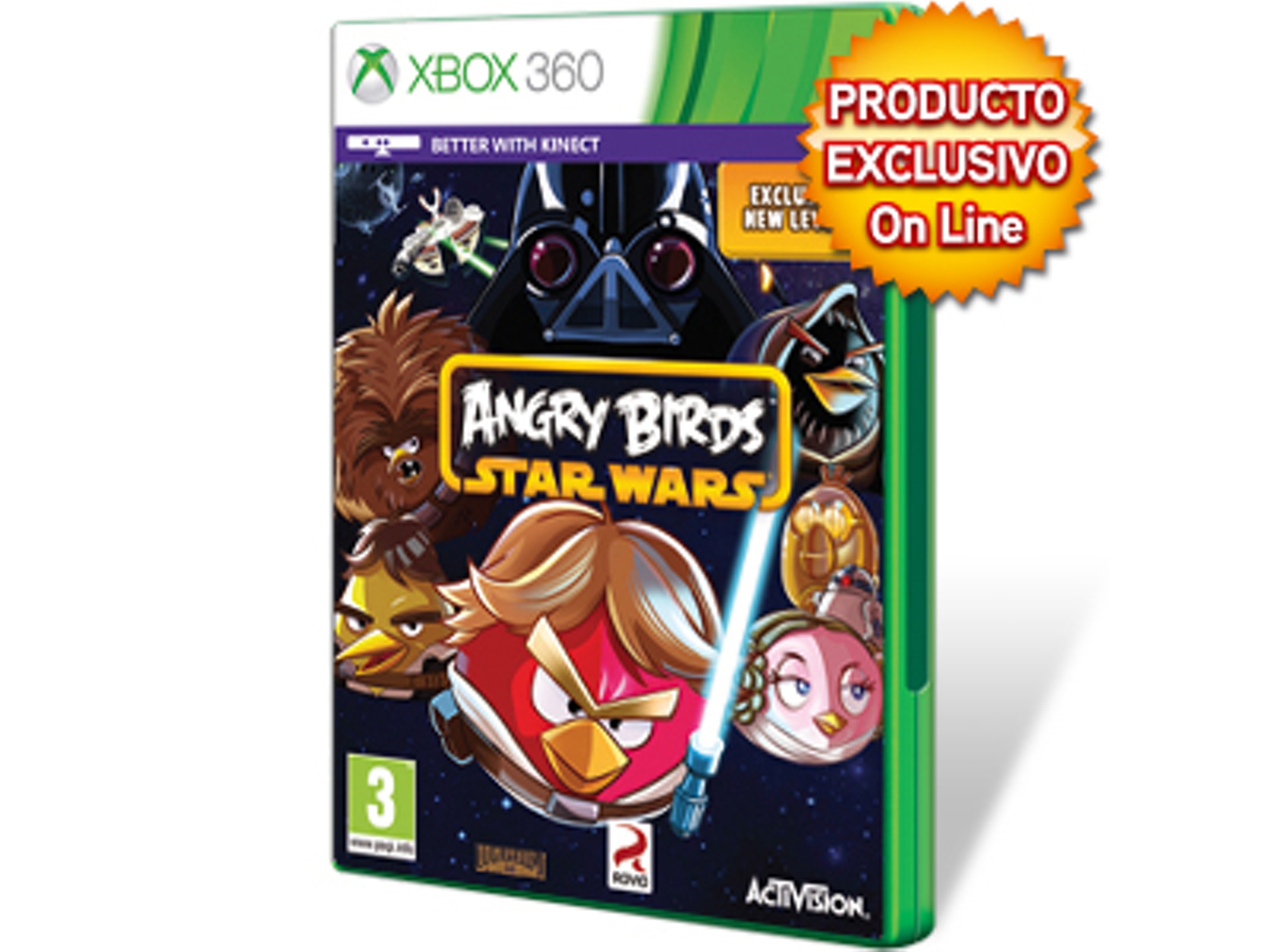 Juego Xbox 360 Angry Birds: Star Wars