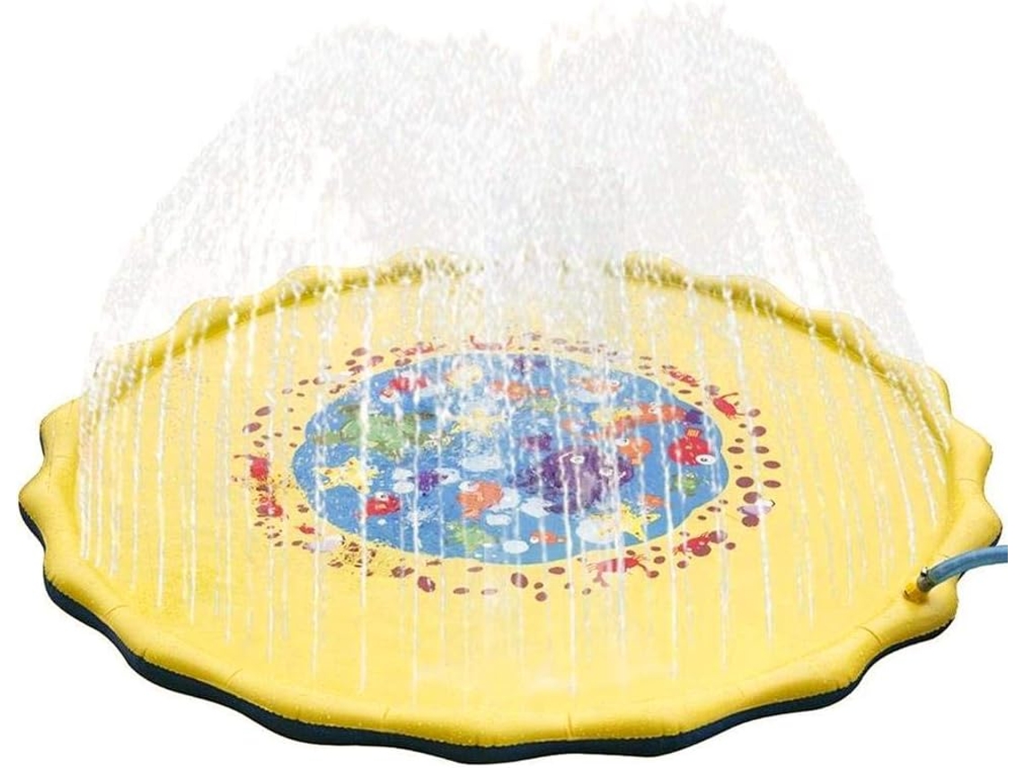 Piscina Inflable Agua, Material Cm, Amarillo)