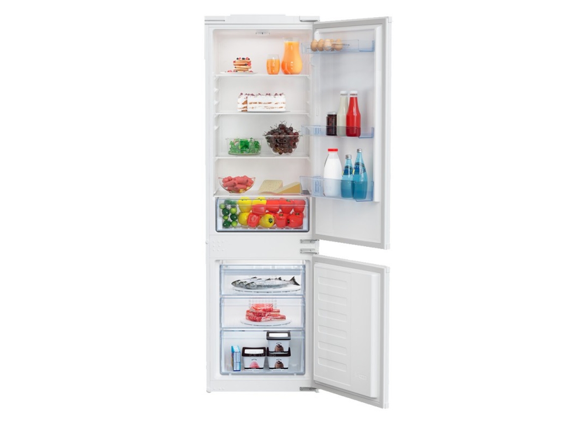 Frigorífico Combi Integrable BEKO BCSA285K4SN (187 cm - Blanco)