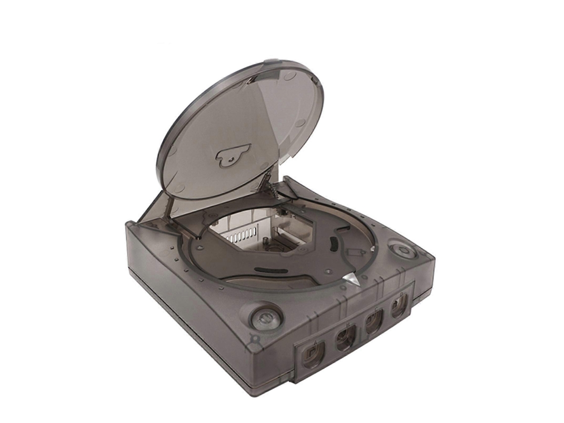 Reemplazo De Plástico Para Carcasa Translúcida Para Caja Transparente Para Sega Dreamcast Para Consola De Videojuegos Retro Dc Re White